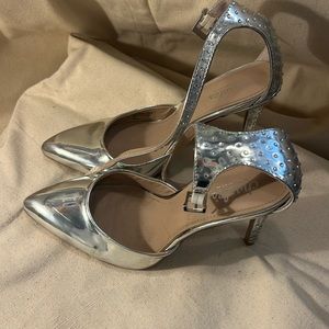 Charles by Charles David Heels Size 8.5 Silver